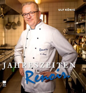 Ulf König leitet als Koch seit 2013 die Geschicke der französisch geprägten Küche mit mediterranem Einschlag in dem kleinen, aber feinen Restaurant Renoir im vogtländischen Schnarrtanne. Er setzt auf erstklassige, frische, saisonale Produktvielfalt. In seinem edlen Kochbuch „Jahreszeiten im Renoir“ stellt er zu jeder Saison ein passendes Menü vor - so beschrieben und aufbereitet, dass es jede Leserin und jeder Leser selbst nachkochen kann - von der Ziegenfrischkäse-Bärlauch-Terrine über Rehrücken unter Steinpilzkruste bis zum Sommerbeerengratin mit Joghurteis.