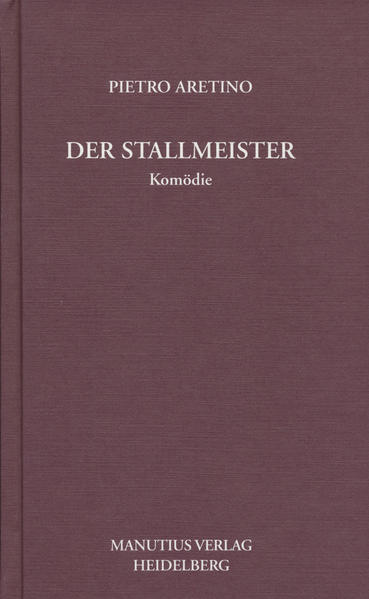 In Italien gilt Pietro Aretino (1492-1556) als zentrale Figur der Renaissance, wegen seiner Stellungnahme zugunsten des Italienischen als Literatursprache, seiner literarischen Produktivität und seiner Beziehungen zu den politischen und kulturellen Größen des 16. Jahrhunderts. Der Stallmeister ist Aretinos zweite 1530 entstandene und 1553 erschienene Komödie. Eröffnet wird das Stück mit einem Prolog, in dem ein Possenreißer das Publikum direkt anspricht. Er verrät die Pointe des Stücks und macht sich anheischig vorzuführen, dass er anstelle der Schauspieler jede Rolle im Stück übernehmen könnte. Es geht in dem Stück um einen Streich, den der Herzog seinem Untergebenen, dem Stallmeister spielen will, von dessen Homosexualität er weiß. Es geht nicht um Vorwürfe, sondern um die Vorzüge einer vom Herzog gestifteten Ehe, in den Reden der Personen, sowie um Vor- und nachteile der Ehe überhaupt. Da Aretino die Auffassung vertrat, der Dichter solle keine Vorbilder nachahmen, sondern aus sich selbst sschaffen, liegt es nahe, dass er die Vorurteile zusammenstellte, die alltagsgängig waren, ohne seiner Einstellung zu entsprechen.