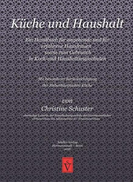 Die Trilogie ist perfekt: Nach den Büchern von Martha Liess (Siebenbürgisches Kochbuch) und Brigitte-Ina Kuchar (Siebenbürgische Küche) ist nun im Hermannstädter Schiller Verlag das dritte große siebenbürgische Kochbuch erschienen: Das Werk von Christine Schuster, das älteste der drei, kurz nach der Wende zum 20. Jahrhundert geschrieben, ist zugleich ein faszinierendes Zeitzeugnis. Heute ist es kaum noch vorstellbar, wie viele Stunden die Hausarbeit anno dazumal verschlungen hat. Dabei ist Christine Schusters lakonische Anweisung: "... und dann 1 Stunde rühren" noch eher harmlos. Vor allem im Anhang, wo es alle möglichen Hilfestellungen für unsichere oder angehende Hausfrauen gibt, können wir uns ein anschauliches Bild dessen machen, was der häusliche Alltag vor über 100 Jahren war: Arbeit ohne Ende! Aber nun zum Hauptteil: Wir glauben, dass die Rezepte trotz ihres ehrwürdigen Alters in der heutigen Küche noch Verwendung finden können. Natürlich wird die Köchin (oder der heutige Koch) mit bisher nie dagewesener Dankbarkeit seine Küchenmaschine oder seinen Mixer betrachten, denn nun geht ja alles so viel schneller. Erstaunlich ist aber auch, wie wenig sich grundlegend geändert hat an der Zubereitungsweise. Außer der erwähnten Zeiteinsparung und vor allem auch der Verfügbarkeit von diversen Kühlmöglichkeiten kann man viele der Rezepte tatsächlich eins zu eins nachkochen. Wir haben uns bemüht, eine gewisse Authentizität zu wahren, jedoch der besseren Lesbarkeit halber den Text in die neue Rechtschreibung transferiert. Vorhergegangen ist das mühsame Transkribieren der vergilbten, mit gotischer Schrift bedeckten Originalseiten des Kochbuchs. Rund ein Jahr hat der Schiller Verlag an diesem Buch gearbeitet. Einige alte Originalbilder haben wir trotz ihrer nicht so guten Qualität mit aufgenommen. Wir hoffen, dass es begeisterte Leser finden wird - das zeigen uns schon viele Anfragen. Die älteren werden sich an viele Dinge erinnern, die jüngeren vielleicht neue Impulse bekommen. Natürlich stehen auch viele Hinweise darin, die heute nicht mehr unbedingt benötigt werden, nur küchengeschichtlich interessant sind: Dass man zum Beispiel den gemästeten Hasen an den Hinterbeinen hält und an den Ohren ausstreckt, wodurch er betäubt scheint, und ihn dann mit einem Schlag mit einem kantigen Holzscheit hinter den Ohren den Garaus macht. Oder dass man den Tauben besser den Kopf abhackt statt abreißt. Wem das alles zu blutig ist, kann sich mit den vegetarischen Rezepten beschäftigen, die ganz hinten im Register extra angeführt werden. Fleischverzicht ist also keine modische Zeiterscheinung. Anselm Roth