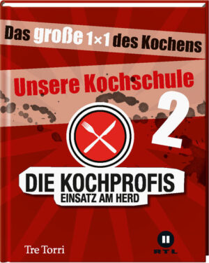 Nach dem erfolgreichen 1. Buch lautet nun die Devise: Mit den Kochprofis zum perfekten Menü! In ihrer Kochschule lüften die vier Spitzenköche wieder ihre Küchengeheimnisse und zeigen diesmal wie man auch am heimischen Herd spannende, kreative und vielseitige Menüs zaubert. Die Zubereitung von Vorspeise, Hauptgericht und Dessert ist wie gewohnt mit anschaulichen Step-by-Step-Fotografien erklärt. Mit den zahlreichen Tipps und Tricks der Kochprofis sind in Zukunft aufwendigere Rezepte für Kochanfänger kein Problem mehr und auch ambitionierte Hobbyköche kommen dabei auf ihre Kosten.