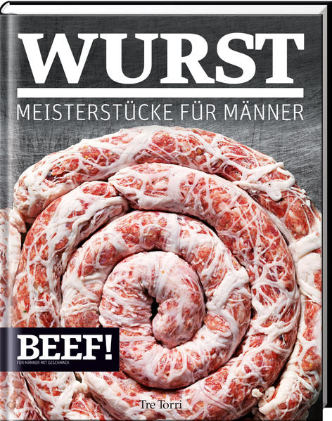 Dem Handwerk des Wurstens widmet die BEEF!-Reihe ihr viertes Thema. Im Wurstkurs werden alle Fragen zu Zubehör, Zutaten und Herstellung beantwortet. Dazu präsentieren die Handwerker hinter der Wurst – die Metzgerneister und Viehzüchter – ihre Geheimrezepte. Natürlich darf die Zubereitung von Klassikern wie Hot Dog und Currywurst sowie passende Beilagen zur Wurst nicht fehlen. Das ist wahre Wurstliebe! Weitere Bänder aus der Reihe: BEEF! STEAKS BEEF! GRILLEN BEEF! CRAFT BIER BEEF! NOSE TO TAIL BEEF! RAW BEEF! HERZHAFT BACKEN