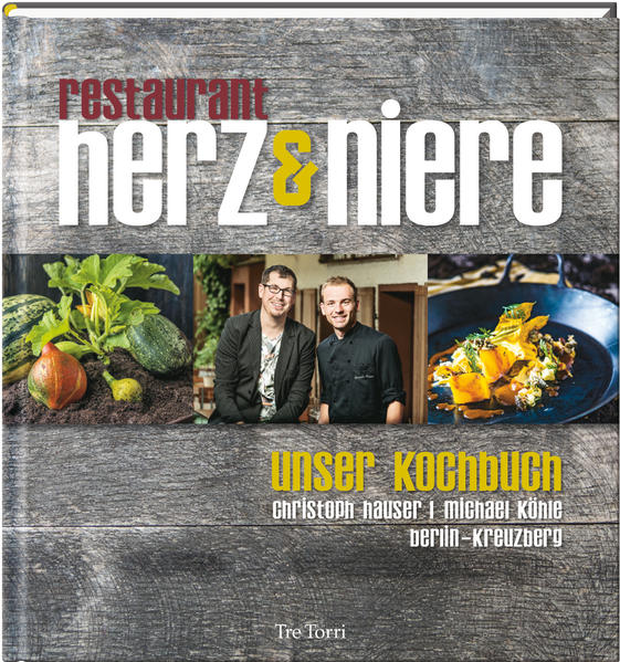 Originelle Rezepte auf Herz und Niere geprüft „Respekt vor dem Lebensmittel“ - ist das Credo des Berliner Restaurants „Herz & Niere“. Die ganzheitliche Verarbeitung des Tieres, Produkte aus der Region und Eigenproduktionen wie Butter, Käse und Brot lassen das „Startup-Gastrounternehmen“ zum Berliner Geheimtipp werden. Jedes Gericht kommt hier authentisch auf den Tisch und alle Zutaten sind zudem von Kopf bis Fuß auf Herz und Niere geprüft!