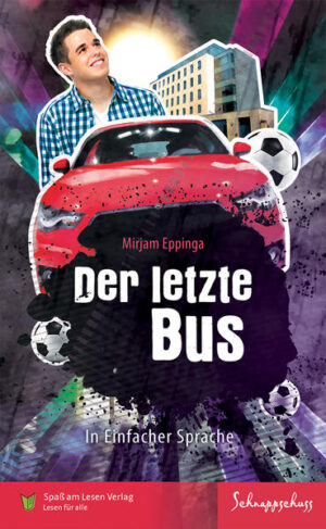 Der Nachtbus fährt um drei Uhr ab. Um Viertel vor drei sage ich: „Olli, wir müssen los. Sonst bekommen wir den letzten Bus nicht.“ Olli schüttelt den Kopf. Er tanzt mit einem hübschen Mädchen. Er will noch nicht weg.  Dennis feiert mit seinem Fußballteam. Es ist spät. Er nimmt den letzten Bus nach Hause. Und schläft im Bus ein ...  Der letzte Bus gehört zur Serie Schnappschuss, einer spannenden Buchreihe für Jugendliche. Mit einfachen Wörtern und dynamischen, bunten Illustrationen macht Lesen gleich doppelt so viel Spaß!