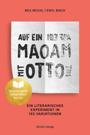 Ein Stilexperiment, das Sprache und Inhalt auf kleinem Raum variiert. „Was ist eigentlich ein Palindrom?“, fragte mich Otto, der Rentner von nebenan, als ich gerade Maoam aus dem Lagerregal nahm. Otto ist nicht nur ein Palindrom, sondern auch ein älterer Herr von nebenan mit vielen Fragen - 123, um genau zu sein. Fragen, die sich neben Feinheiten der deutschen Sprache auch dringenden Themen wie Yogastellungen, Minimalismus oder klemmenden Leertasten widmen. Mit Bravour beweisen Bea Michl und Emil Bach, dass man für gute Literatur nicht zwingend eine Handlung bricht.