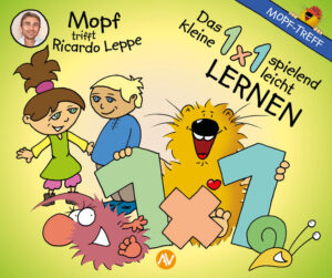 MOPF- TREFF Nr. 6 | Mopf trifft Ricardo Leppe – Das kleine 1x1 spielend leicht lernen In diesem MOPF- Treff zeigen der Mopf, Nu und Tussi ihren neuen Freunden Minna und Willi wie einfach es ist, das kleine 1×1 zu lernen, vor allem aber Spaß dabei zu haben. Mit der Hilfe unseres Trios und den spielerischen Lernmethoden von Ricardo Leppe wird das ein Kinderspiel! Ricardo Leppe wurde selbst in den ersten Schuljahren zuhause von seinen Eltern unterrichtet und trägt nun seine Erfahrungen in die Welt hinaus. Viele schätzen seine einfachen Lernmethoden. Er ist ein Pionier der neuen Zeit, er steht für ein spielerisches Lernen, das uns und unseren Kindern viel Freude bereitet.