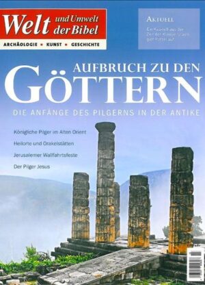 Die jahrtausendealte Tradition des Pilgerns ist wieder aktuell. Aussteigen aus dem Alltag, auf der Suche nach sich selbst, nach dem Sinn des Lebens, dies bewegt die modernen Pilger. Aber waren das auch die Beweggründe der religiösen Reisenden in frühen Zeiten? "Welt und Umwelt der Bibel" gibt einen Einblick in die Vielfalt des religiösen Reisens in der Antike und im Judentum. Orakelstätten, Heil-Heiligtümer und lokale Gottheiten waren die Ziele der antiken Menschen. Im Judentum ist es dann vor allem die Wallfahrt nach Jerusalem, die auch für den Pilger Jesus wichtig ist.