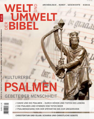 „Alles, was atmet, lobe den Herrn!“, „Tränen waren mein Brot bei Tag und bei Nacht“, „Meine Seele, warum bist so unruhig in mir?“, „Die Menschen lügen alle“, „Ich will mich freuen am Herrn!“ ... In den 150 Psalmen der Bibel werden alle menschlichen Gefühle vor Gott gebracht. Nichts ist peinlich. Gott als Gesprächspartner hält in den Psalmen alles aus. Ohne Zensur wird darüber gegrübelt, gezweifelt und gestaunt, wer wir Menschen sind. In den Psalmen gibt es keine Resignation-auf diesen Punkt bringt es die Benediktinerin Sr. Marie Madeleine im Interview in dieser Ausgabe. Über die Zeiten hinweg inspirieren diese jahrtausendealten Hymnen, Klagen und Danklieder mit ihrer einmaligen Gebetssprache Musiker, Dichter und Künstler. Damit sind die Psalmen Vergangenheit und Gegenwart zugleich. Die Autorinnen und Autoren dieser Ausgabe nehmen die Leserinnen und Leser mit zu den altorientalischen Ursprüngen, zur jüdischen Herkunft der Psalmen, zu den archäologischen Spuren in Qumran, zu ihrer musikalischen Geschichte-und gleichzeitig spürt man auf Schritt und Tritt ihre Aktualität. Das macht sie zu „Gebeten der Menschheit“.