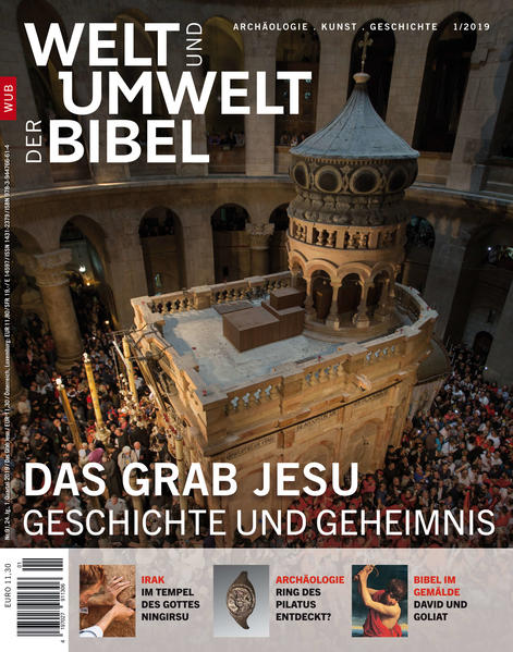 Es ist einer der seltsamsten und zugleich bedeutendsten Orte dieser Erde: das (leere) Grab Jesu Christi. So zentral, dass mittelalterliche Karten geostet wurden und Jerusalem als Nabel der Welt darstellen. ... Kaiser Konstantin ließ darüber schon im Jahr 335 eine gewaltige Kirche bauen. Sie wurde seitdem zum Magneten für Pilger aus aller Welt. Das Heft der Reihe „Welt und Umwelt der Bibel“ 1/19 beleuchtet u. a. die biblischen Spuren der Auferstehung und zeigt die spannende Baugeschichte der Grabeskirche in 2000 Jahren, vom 4. Jh. über die Kreuzfahrer bis heute. An einigen der über 50 „Nachbauten“ der Grabeskirche in Europa wird deutlich, welche hohe Bedeutung das Pilgern zum Ort der Auferstehung gewann. Pilgerberichte aus Antike und Mittelalter laden ein, in Gedanken mitzureisen. Und das bunte Mit- und Nebeneinader der Konfessionen in der heutigenKirche macht sichtbar, das s es um das wichtigste Heiligtum des Christentums keineswegs ruhig geworden ist. Der Ort der Auferstehung bleibt in vielerlei Hinsicht eine Herausforderung.