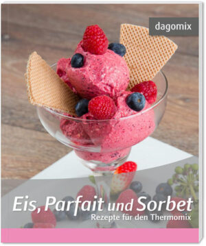 Mit dem Thermomix TM5 leckeres Eis, Parfait oder Sorbet ohne großen Aufwand zubereiten. Viele leckere Rezepte, egal ob fruchtig, schokoladig oder ein wenig leichter als mit Joghurt. Hier finden Sie 36 lecker gemixte Rezepte mit denen Sie sich oder Familie und Freunde verwöhnen können. Natürlich können Sie alle Rezepte auch mit dem Thermomix TM31 zubereiten.