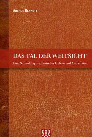 Die Gebete in diesem Buch stammen aus dem größtenteils vergessenen Fundus puritanischer geistlicher Übungen und Meditationen. Sie bezeugen den Reichtum und die Farbe des puritanischen Gedankenguts und dessen Sprache, die einem wichtigen Teil des englischen religiösen Lebens eine lebendige Frömmigkeit eingehaucht hat. Es ist zu hoffe, dass ihre Veröffentlichung dabei helfen wird, der Vernachlässigung dieses riesigen Ozeans puritanischer Spiritualität entgegenzuwirken.Viele damalige Geistliche rieten ihren Versammlungen, private Gebetsgedanken zu Papier zu bringen und auszusprechen. Auf diese Weise entstand eine wichtige Sammlung inspirierender puritanischer Gebete. „Bei langsamem Gebrauch, zur Meditation und zum Gebet, wurden diese Seiten oft von Gottes Geist benutzt, um mein trockenes Herz zu entfachen.“-Mark Dever