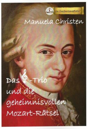 Die „Die Zauberblockflöte“ Bücher Der Blockflötenspieler Emanuel, der Geiger Simon und die Cello spielende Shenay sind so dicke Freunde, das sie von den anderen Kindern ihrer Schulklasse nur „Das [Notenschlüssel- ]Trio“ genannt werden. Eines Tages finden die Kinder eine alte Sopranblockflöte und ein ebenso altes handgeschriebenes Notenbuch auf dem Dachboden. Sie entdecken, dass sie mit diesen beiden Schätzen musikalische Zeitreisen machen können, wobei stets verzwickte Rätsel zu lösen sind, bevor der Rückweg nach Hause angetreten werden kann. Die Drei erleben viele Abenteuer mit berühmten Komponisten und lernen auf ihren Reisen stets Neues über Musik und auch über die Lebensbedingungen in der Zeit, in welcher der besuchte Komponist seine Stücke schrieb. In diesem Band treffen Sie „Wolferl“ Amadé Mozart zur Zeit der Uraufführung seiner Oper „Die Zauberflöte“ in seinem letzten Lebensjahr ganz nah und privat. Wie aber kommt es, dass die Blockflöte und das Buch der Weg in andere Zeiten sind? Wer war der geheimnisvolle Erbauer der magischen Blockflöte und warum hat Amadeus Stadler in jedes notierte Musikstück Fehler eingebaut? Im Verlaufe ihrer vielen Reisen finden die Kinder manch versteckten Hinweis auf die geheimnisvolle Persönlichkeit des Alchemisten Amadeus Stadler. Kommt mit auf eine spannende Reise in diesem und auch den folgenden Bänden und löst Eure eigenen Rätsel am Ende jedes Buches.