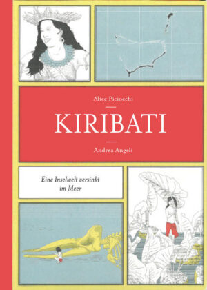 Kiribati ist ein Inselstaat im weiten Blau des Pazifischen Ozeans. Zu Kiribati gehören 32 Atolle und drei Inselgruppen, die auf halbem Weg zwischen Hawaii und Australien liegen. Die größte und bekannteste unter den zahlreichen Koralleninseln ist Kiritimati, auf der James Cook am 24. Dezember 1777 an Land ging und sie deshalb die »Weihnachtsinsel « nannte. Kiribatis Inselwelt ist in den letzten Jahren zu trauriger Berühmtheit gelangt: Klimaforscher haben errechnet, dass bei dem zu erwartenden Anstieg des Meeresniveaus zahlreiche Atolle und Uferzonen der Koralleninseln im Meer versinken werden. Als Alice Piciocchi und Andrea Angeli davon hörten, reifte in ihnen der Wunsch, für zwei Monate dort hinzureisen. Doch statt verzweifelter, auf gepackten Koffern sitzender Bewohner trafen sie auf Menschen, die so gar nicht ans Weggehen dachten. Hier sind ihre Familien seit Generationen zu Hause, werden alte Traditionen gelebt, fahren die Fischer wie ihre Vorfahren aufs Meer hinaus, folgt das Leben immer noch dem Rhythmus von Ebbe und Flut. Natürlich sind die Zeiten längst vorbei, wo der Austausch mit der Außenwelt nur sporadisch bis gar nicht stattfand. Doch man erzählt sich noch heute die alte Legenden und zelebriert magische Riten. So gibt es ein Lied, das man singt, um den Walfisch zu rufen. Und wer eine Venusmuschel findet, sagt man, findet einen Schatz. Dieses Buch ist ein Reisebericht der besonderen Art und ein bibliophiles Meisterstück, bei dem es den Autoren gelingt, uns die Alltagskultur und das Denken der Menschen von Kiribati nahezubringen, die von ihrer tiefen Verbundenheit mit dem Meer und dem Universum zeugen. Alice Piciocchi und Andrea Angeli teilen die Leidenschaft für das Reisen: An den Wänden ihrer Wohnung hängen überall Landkarten, die Bücherregale sind angefüllt mit Reiseberichten, und ihre italienischen Pässe zieren unzählige Stempel aus allen Ländern der Erde. Was Alice in Worte fasst, erzählt Andrea in Zeichnungen – ein junges Künstlerpaar, das uns ein visuelles Leseerlebnis schenkt.