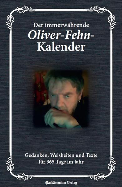 365 Kurztexte, Weisheiten, Aphorismen und Gedichte von Oliver Fehn. Zum Lesen für zu Hause oder im Bus, vor dem Schlafengehen oder beim täglichen Spaziergang. Oliver Fehn begleitet den Leser in diesem immerwährenden Kalender durch ein ganzes Jahr. Bibliophile Ausgabe mit zahlreichen Illustrationen.