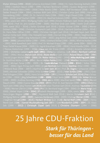 25 Jahre CDU-Fraktion | Bundesamt für magische Wesen