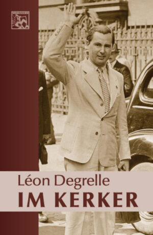 Léon Degrelle (1906-1994), der in Belgien die rexistische Bewegung Mouvement National Rexiste formierte, wurde 1940 von den Behörden eingesperrt und zehn Wochen lang durch 19 verschiedene Gefängnisse in Belgien und Frankreich geschleift, immer dem deutschen Zugriff während des Blitzkrieges im Westen entfliehend. Dabei erlebte Degrelle vielfache Demütigungen und Mißhandlungen, die er in diesem Kerkertagebuch schildert. Heute ist Degrelle überwiegend als Kollaborateur sowie hochdekorierter Soldat der Waffen-SS bekannt. Seine andere Seite als Journalist, Verleger, Schriftsteller und insbesondere als europäischer Visionär eines christlichen Abendlandes sind weitgehend in Vergessenheit geraten. Dieses wenig bekannte Buch Degrelles - eines seiner frühen Werke - liegt seit der einzigen deutschen Auflage 1944 hiermit erstmals wieder vor.