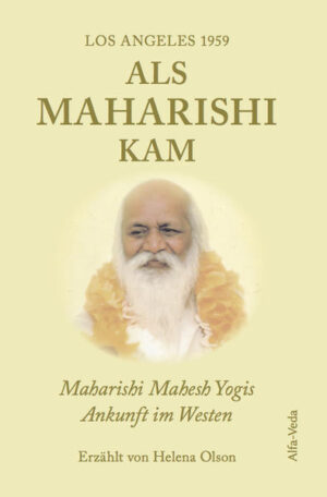 Im Mai 1959 kommt ein damals noch unbekannter Heiliger aus dem Himalaya, Maharishi Mahesh Yogi, nach Los Angeles und spricht in Hollywoods Masquers Club über Meditation. Helena und Roland Olson sind begeistert. Sie laden ihn für eine Woche in ihr Haus ein, doch aus einer Woche wird ein ganzer Sommer. Bald laufen in ihrem Haus alle Fäden zusammen: Von hier aus verbreitet sich die Transzendentale Meditation schnell über die westliche Welt. Die amüsanten und manchmal recht heiklen tagtäglichen Begebenheiten, der Blick auf eine bezaubernde Persönlichkeit und der Wunsch, Maharishis Worte der Weisheit mit anderen zu teilen, veranlassten Helena Olson, die Geschichte von Maharishis Anfangszeit im Westen zu erzählen. Viele Schwarzweißaufnahmen vermitteln uns die Atmosphäre der damaligen Zeit.