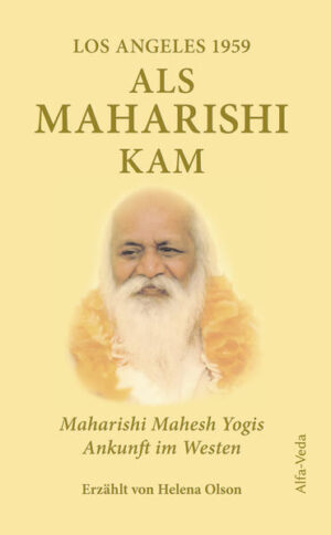 Im Mai 1959 kommt ein damals noch unbekannter Heiliger aus dem Himalaya, Maharishi Mahesh Yogi, nach Los Angeles und spricht in Hollywoods Masquers Club über Meditation. Helena und Roland Olson sind begeistert. Sie laden ihn für eine Woche in ihr Haus ein, doch aus einer Woche wird ein ganzer Sommer. Bald laufen in ihrem Haus alle Fäden zusammen: Von hier aus verbreitet sich die Transzendentale Meditation schnell über die westliche Welt. Die amüsanten und manchmal recht heiklen tagtäglichen Begebenheiten, der Blick auf eine bezaubernde Persönlichkeit und der Wunsch, Maharishis Worte der Weisheit mit anderen zu teilen, veranlassten Helena Olson, die Geschichte von Maharishis Anfangszeit im Westen zu erzählen. Viele Schwarzweißaufnahmen vermitteln uns die Atmosphäre der damaligen Zeit.