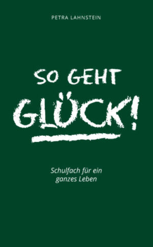 Als Dr. Vogt den sechzehnjährigen, privat angeschlagenen Fabrice aus der Eliteklasse wirft, beschließt die 41jährige Deutschlehrerin Alexandra Siepmann zum ersten Mal in ihrem Leben zu kämpfen: Für Fabrice und für die Unterstützung aller Schüler - auch und insbesondere für die vermeintlich Schwachen. Als sie bei ihrem neuen Förderunterricht nicht auf klassische Bildung und Fachwissen setzt, sondern das Wohlbefinden ihrer Schüler in den Mittelpunkt stellt und das Ganze „Schulfach Glück“ nennt, entsteht ein regelrechter Bildungskampf im Lehrerzimmer…