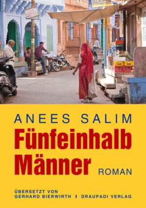 Eine Stadt irgendwo in Indien, eine Stadt der einfachen, unbedeutenden Leute mit einem Hindu-Viertel und einem Viertel für die Muslime. Man geht sich aus dem Weg, wo immer möglich. Wenn nicht, kann es schnell brenzlig werden und manchmal sogar auch tödlich. Im Muslim-Viertel Vanity Bagh gründen Imran Jabbari, Sohn des lokalen Imams, und seine Freunde eine Bande, die sich die „Fünfeinhalb Männer“ nennt. Sie wollen so gefürchtet und respektiert werden wie seinerzeit der inzwischen invalide Gangsterboss Abu Hathim. Aber niemand scheint sie wahrzunehmen. Da erhalten sie einen ersten gefahrvollen Auftrag, der sie als Muslime ins nächtliche Hindu-Viertel führt. Dass diese Geschichte wider Erwarten und trotz der im Buch aufblitzenden erschreckenden Feindseligkeiten und brutalen Auseinandersetzungen zwischen Muslimen und Hindus eine nicht nur spannende, sondern streckenweise auch höchst amüsante Lektüre ergibt, ist der schriftstellerischen Kunst des Autors Anees Salim zu verdanken.