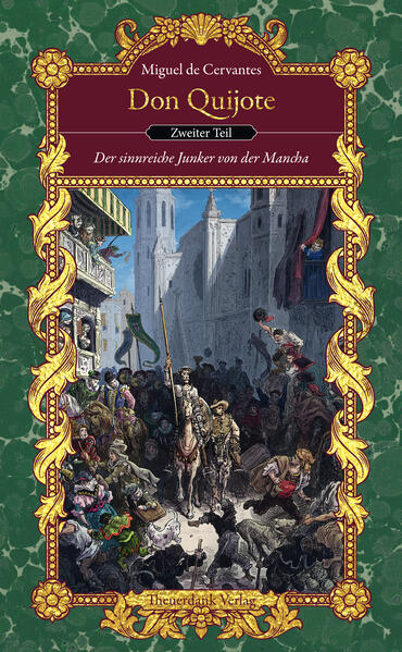 Nach seiner unfreiwilligen Heimkehr dauert es nicht lange, bis Don Quijote wieder Rüstung und Schwert anlegt, um erneut auszuziehen. Seine Einbildung hält ihn weiterhin gefangen, ein fahrender Ritter alter Tage zu sein, um im Namen seiner Dame Dulcinea del Toboso Unrecht zu bekämpfen und die Schwachen zu beschützen. Diesmal eilen ihm jedoch seine eigenen vorherigen Taten in einem gedruckten Buch voraus. Es sind nun Herzöge und Jungfrauen, die ihn ehrerbietig empfangen und um die Hilfe seines starken Arms bitten, dabei aber nur mit Mühe ihr Lachen unterdrücken können. In der »Bibliothek der schönsten Klassiker« erscheinen ausgewählte Romane der Weltliteratur. Hierfür wurden bewährte Übersetzungen umfangreich überarbeitet, um das beste Lesevergnügen zu bieten.