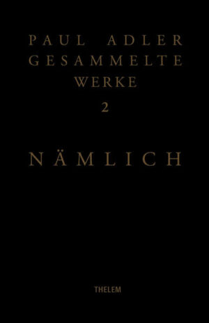 "Ich bin ein Mensch, dem einiges unklar ist, nicht bloß dort draußen in dem Lauf der Welt, wie man sagt. Vielmehr bin ich über mich selbst in einem bestimmten Punkte unklar." So lauten die ersten Worte eines Berichts, in dessen Verlauf Paul Sauler, der Ich-Erzähler, am Irrsinn seiner Zeit wahnsinnig wird. Er strandet in einer Irrenanstalt, deren perfiden Machtstrukturen „Nämlich“ nachspürt. Erschienen 1915, schildert der Text aus der Erfahrung des Ersten Weltkriegs eine ins ‚Elend‘ geratene Welt (Adler), die von Lieblosigkeit, dem Streben nach Geld und der Scheinheiligkeit der Kirchen geprägt ist - eine moderne Welt, der der schizophrene Sprecher ausgeliefert ist: "Ein unermeßliches Unglück ist die Welt, unzählige Unruhe, nach allen Seiten bangend, hängt in ganz Avorun, der Schöpfung eines bösen Allmächtigen. […] Eine Kette ohne Ende bildet das Böse und eine Kette, an die alle Geschöpfe, schuldige und unschuldige, geschlossen sind. Gibt es Liebe in der heillosen Hölle: sie verzweifelt, sie muß das entsetzliche Werk tun." "Nämlich" ist einer der verstörendsten und zugleich sprachmächtigsten Texte des 'expressionistischen Jahrzehnts', der mit dieser Ausgabe endlich wieder vorliegt.