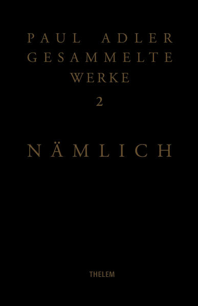 "Ich bin ein Mensch, dem einiges unklar ist, nicht bloß dort draußen in dem Lauf der Welt, wie man sagt. Vielmehr bin ich über mich selbst in einem bestimmten Punkte unklar." So lauten die ersten Worte eines Berichts, in dessen Verlauf Paul Sauler, der Ich-Erzähler, am Irrsinn seiner Zeit wahnsinnig wird. Er strandet in einer Irrenanstalt, deren perfiden Machtstrukturen „Nämlich“ nachspürt. Erschienen 1915, schildert der Text aus der Erfahrung des Ersten Weltkriegs eine ins ‚Elend‘ geratene Welt (Adler), die von Lieblosigkeit, dem Streben nach Geld und der Scheinheiligkeit der Kirchen geprägt ist - eine moderne Welt, der der schizophrene Sprecher ausgeliefert ist: "Ein unermeßliches Unglück ist die Welt, unzählige Unruhe, nach allen Seiten bangend, hängt in ganz Avorun, der Schöpfung eines bösen Allmächtigen. […] Eine Kette ohne Ende bildet das Böse und eine Kette, an die alle Geschöpfe, schuldige und unschuldige, geschlossen sind. Gibt es Liebe in der heillosen Hölle: sie verzweifelt, sie muß das entsetzliche Werk tun." "Nämlich" ist einer der verstörendsten und zugleich sprachmächtigsten Texte des 'expressionistischen Jahrzehnts', der mit dieser Ausgabe endlich wieder vorliegt.