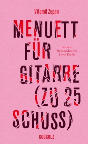 Vitomil Zupan (1914-1987) verfasste mit »Menuett für Gitarre (zu 25 Schuss)« einen der bedeutendsten slowenischen Romane überhaupt. Die autobiografisch grundierte Erzählung handelt vom bewaffneten Partisanenwiderstand der Slowenen gegen die italienischen und deutschen Besatzer. Mit sportlichem Elan und in Erwartung des ohnehin bevorstehenden Sieges ist der Ich-Erzähler Jakob Bergant-Berk in den Kampf gezogen, erlebt diesen aber zusehends als chaotischen Überlebenskampf in einem unübersichtlichen und nicht enden wollenden Krieg. Der anarchistisch angehauchte Berk wird trotz seines verdächtigen Individualismus Kommandant einer Kompanie, die während der deutschen Offensive im Herbst 1943 aufgerieben wird. In einem zweiten Erzählstrang trifft Berk dreißig Jahre später als Tourist in Spanien auf einen ehemaligen Wehrmachtssoldaten, der ihm damals in Slowenien hätte gegenüberstehen können. Meisterhaft und mit unbestechlich präzisem Blick beschreibt Vitomil Zupan den historischen Moment, in dem sich der Volksbefreiungskrieg zum revolutionären Kampf wandelt, und kontrastiert ihn mit dem Chaos, den Zufällen und Widersprüchen, die den hauptsächlich durch Flucht geprägten Alltag der Kämpfer prägen. Erwin Köstler verliert in seiner hellhörigen und nuancenreichen Übersetzung nie den Erzählfaden, in dem Bericht und philosophische Reflexion ineinander verwirkt sind und um den sich Leitmotive, Abschweifungen und Lektürefetzen winden. Mit seinem zersplitterten, vielgestaltigen Eindruck bildet der Roman die menschliche Wahrnehmung in Kriegszeiten ab - und wird zu einem Abgesang auf den falschen Glanz des Kampfes und des Heroischen.