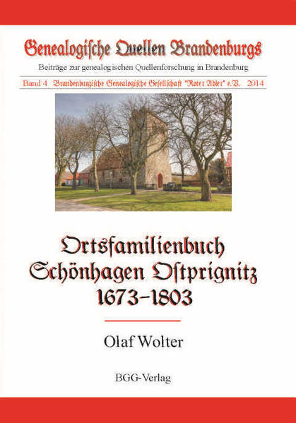 Ortsfamilienbuch der Gemeinde Schönhagen