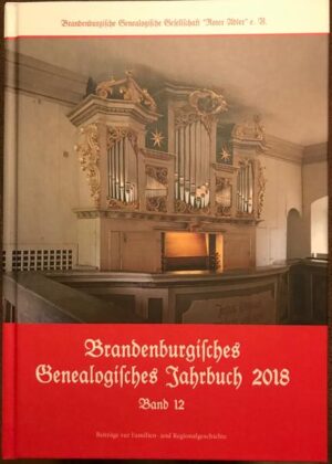Brandenburgisches Genealogisches Jahrbuch 2018 | Bundesamt für magische Wesen