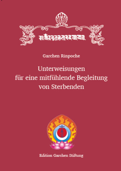 Dieses Kompendium enthält Unterweisungen von S. E. Garchen Rinpoche zur buddhistischen Sterbebegleitung. Es bietet Praktizierenden wertvolle praktische Anleitungen, wie für Sterbende ganz konkret förderliche und heilsame Bedingungen geschaffen werden können, um sie auf dem Weg zur Befreiung oder zu einer günstigen Wiedergeburt zu unterstützen. Garchen Rinpoche betont, wie wichtig es ist, dass wir uns bereits zu Lebzeiten auf den Moment des Sterbens, den Bardo des Dharmata und den Bardo des Werdens vorbereiten. Dies kann uns gelingen, indem wir die reine Sicht und einen liebevollen Geist entwickeln und uns bemühen, beides aufrechtzuerhalten.