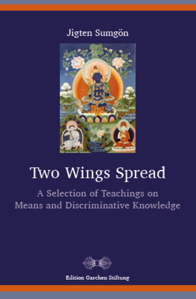 "Two Wings Spread" presents the first English translation of three essential texts by Jigten Sumgön (1143-1217), the founder of the Drikung Kagyu tradition. Formulated as replies to teaching requests posed by his students, these texts contain Jigten Sumgön’s explanations of the essential elements of the Buddhist path-from taking refuge in the Three Jewels to the highest attainment of perfect awakening. Based on the Buddha’s words, the teachings of his master Phagmodrupa, and his personal experience, Jigten Sumgön selects the most salient points of each topic, warns against common pitfalls, and thereby offers his readers guidance on the unmistaken path to buddhahood.