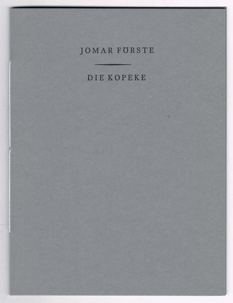 Die erste biografische Skizze des Dichters Joseph Förste, der unter den Namen Jomar bzw. John Förste veröffentlichte und unter anderem mit George Grosz befreundet war.