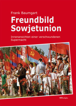 Frank Baumgart, Jahrgang 1943, war Bildredakteur bei der DDR-Nachrichtenagentur ADN. Von 1969 an führten ihn etwa 50 Reisen in die Sowjetunion. Von Karelien über die Krim bis nach Mittelasien hatte er von den Erfolgen in Wirtschaft und Gesellschaft zu berichten. „… das hieß im Klartext, dass wir ein freundliches und sympathisches Bild von der Sowjetunion abzuliefern hatten.“ Doch das Bild vom „großen Bruder“, das in der DDR propagiert wurde, war in der Realität ein anderes. Im Vielvölkerstaat garantierte die kommunistische Herrschaft immerhin ein friedliches Nebeneinander von verschiedenen Kulturen, vermochte es aber meist nicht, die Religiosität der Menschen durch den staatlich verordneten Atheismus zu verdrängen. Gigantischen Industrieprojekten standen Umweltzerstörung und Mangelwirtschaft gegenüber. Anlässe der Reisen des Autors waren Staatsbesuche und Staatsbegräbnisse, Parteitage und Jahrestage, Olympische Spiele und Weltfestspiele, Konferenzen und Redaktionsbesuche. Den Stoff für dieses Buch lieferten ihm vor allem neun mehrwöchige Reportagereisen – in der Summe ein halbes Jahr – bei denen er Land und Leute kennenlernte. In 31 Episoden erzählt er von seinen Erlebnissen und Beobachtungen. Es sind kuriose bis nachdenklich stimmende Geschichten, darunter auch ein Bericht über die letzte Reise Erich Honeckers als Staats- und Parteichef in die Sowjetunion, die im Fiasko endete.