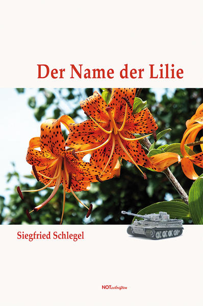 Der Strumpfwirker Fritz Helbig aus einer erzgebirgischen Kleinstadt wird im Sommer 1937 zur Wehrmacht eingezogen. „Helbig“, schnarrte der Stabsarzt, „Sie als Fußballer strotzen vor Gesundheit, und einen Füherschein besitzen Sie auch schon, damit wären Sie der geborene Panzerfahrer.“ Und Fritz Helbig steigt in den Panzer und verlässt ihn erst im Frühjahr 1945 endgültig. Wie durch ein Wunder übersteht er unverletzt den Krieg, jedoch kommen ihm zunehmend Zweifel am Sinn seines Tuns. Im Angesicht der mörderischen Gewalt wird seine Menschlichkeit auf eine harte Probe gestellt. Eine auf den TIGER-Panzer gemalte Lilie bestärkt ihn in seiner Hoffnung auf Frieden, Heimkehr und Familie … Dr. Siegfried Schlegel, Jahrgang 1928, verbrachte seine Kindheit im Oberen Westerzgebirge. Er lebt heute in der Oberlausitz. Im Notschriften-Verlag erschienen: „Mit den Wassern des Stromes“ (2008/2018), „Dreiviertel hunnert klaane Geschichten ausn Arzgebirg“ (2015) und „Der Dehmel-Bauer“ (2017).