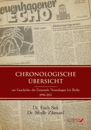 Chronologische Übersicht zur Geschichte der Gemeinde Neuenhagen bei Berlin 1990-2015 | Bundesamt für magische Wesen