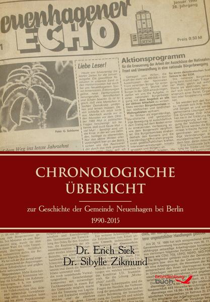 Chronologische Übersicht zur Geschichte der Gemeinde Neuenhagen bei Berlin 1990-2015 | Bundesamt für magische Wesen