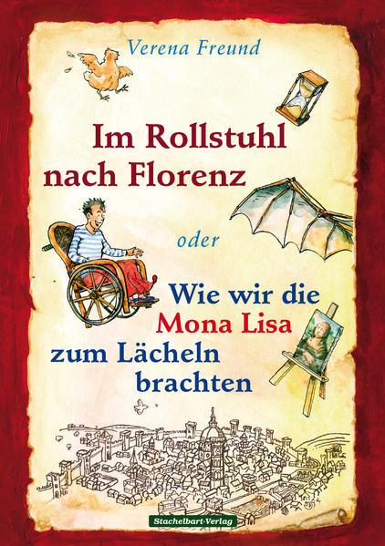 Für Sophie sind Bordsteinkanten wie Masern und Windpocken zusammen: einfach nur schrecklich. Die Dreizehnjährige sitzt im Rollstuhl, hat tagtäglich mit Hindernissen zu kämpfen und ist viel zu oft auf Hilfe angewiesen. Schwierige Fragen beschäftigen sie, die auch mit ihrem Anderssein zu tun haben. Auf manche weiß keiner eine Antwort, nicht mal ihre beste Freundin Marieke. Da müsste ein Genie helfen – jemand wie Leonardo da Vinci, von dem ihr Großvater so gern erzählt. Als Opa Karl, ein leidenschaftlicher Tüftler und Bastler, vorschlägt, dem genialen Maler und Erfinder im mittelalterlichen Florenz einen Besuch abzustatten, sind die Antworten auf Sophies Fragen plötzlich zum Greifen nah. Ihre Behinderung kann sie nicht daran hindern, ein großartiges Abenteuer zu erleben ...