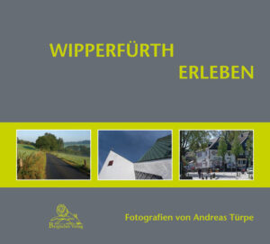 Ein umfassender Bildband über die Stadt Wipperfürth, die im Jahr 2017 ihren 800. Geburtstag feiert. Mit einer Einführung in Deutsch, Englisch und Französisch. Andreas Türpe gelingt mit seinen Bildern ein faszinierendes Portrait einer großen Dame: Wipperfürth, der ältesten Stadt im Bergischen Land. Alle Jahreszeiten deckt er ab, hält mit seinem besonderen Blick das gesamte Stadtgebiet fest und erklimmt selbst windige Höhen, um jedem die Sicht auf Wipperfürth aus der Vogelperspektive zu ermöglichen. Der Bildband umfasst eine Vielzahl wunderbarer Bilder und Eindrücke. Türpes Passion ist es, einzigartige Momente aus ungewöhnlicher Perspektive abzulichten. Das Ergebnis ist es, dass man den vorliegenden Bildband immer wieder gern zur Hand nimmt, um die Fotografien eingehend zu betrachten und der Wunsch beim Betrachter geweckt wird, selbst den portraitierten Ort zu besuchen.