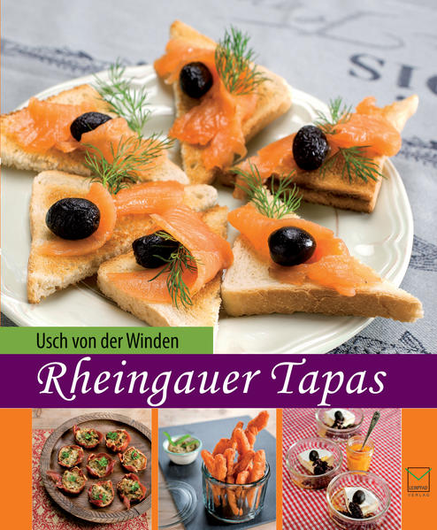 Tapas - in Spanien erfunden, in den Rheingau importiert! Tapas und Rheingau gehören nicht zusammen?!? Mit über 60 Rezepten beweist Usch von der Winden das Gegenteil. Da werden so durch und durch Rheingauer Zutaten wie Handkäs oder Wispertal Forellen in einer Weise auf den Tisch gebracht, dass es manchem spanisch vorkommen wird. Nämlich als Handkäs mit Salsa rossa, als gebeizte Forelle mit Oliven, Forellen-Blinis oder gar als Arme Ritter mit Forelle! Eingeteilt in fünf Kapitel - Tapas mit Käse, mit Fleisch & Wurst, mit Fisch, mit Gemüse & Pilzen und mit Zucker (!) - zeigen die Rezepte die ganze Vielfalt der Rheingauer Tapas: von einfach bis anspruchsvoll, von bodenständig bis innovativ. Lassen Sie sich überraschen von einer Tortilla mit grünem Spargel, Camembert mit Oliven-Rosinen-Tapenade, Linsentörtchen mit Knoblauch-Salsa, Maronen-Crostini oder von gebackenen Weinbergspfirsichen und entdecken Sie, was allen Rezepten gemeinsam ist: Die köstlichen Kleinigkeiten sind eine Einladung zum Genuss!