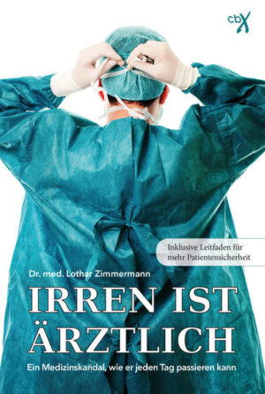 Wer hätte nicht Angst davor, bei einem Krankenhausaufenthalt mit einem anderen Patienten verwechselt und in der Folge falsch behandelt zu werden? Ursula Hemmer, einer Tante des Autors, ist genau das passiert. Der Autor Dr. Lothar Zimmermann zeigt an ihrem Beispiel, wie Ärzte - meist unbewusst - Patienten körperlich, aber auch emotional schädigen können. Er schildert, was seine Tante erleiden musste, bis sie letztlich starb. Sichtbar werden die Schwächen unseres Gesundheitssystems und die Faktoren, die solche tragischen Ereignisse und die oft dramatischen Folgen begünstigen. Der Autor macht deutlich, welchen Risiken und Gefahren Klinikpatienten ausgesetzt sind, was sie tun können, um sich im Krankenhaus sicherer zu fühlen und es tatsächlich auch zu sein, wie sie verhindern, dass sie Opfer einer falschen Behandlung werden und wie sie sich verhalten sollten, wenn es zur einer Patientenverwechslung gekommen ist. Dieses Buch hat einen besonderen Stellenwert, da das, was Ursula Hemmer widerfahren ist, aufrüttelt und schonungslos aufzeigt, was in deutschen Krankenhäusern grundsätzlich falsch läuft. Außerdem verhilft es den Lesern durch viele Tipps und Anregungen zu mehr Patientensicherheit, die der Autor - selbst Arzt - kompetent und glaubwürdig vermittelt.