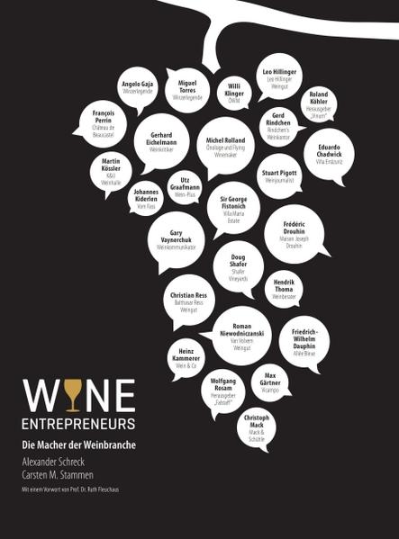 Erfolgreiche Unternehmer prägen und bewegen die Weinbranche - als Erzeuger, Händler, Publizisten, Multiplikatoren, Veranstalter oder Berater. Sie sind Initiatoren, Meinungsbildner und Gestalter. „Wine Entrepreneurs“ ist ein Buch über die Erfolgsrezepte und -geschichten dieser starken, engagierten Persönlichkeiten. In „Wine Entrepreneurs“ geht es um unternehmerisches Denken und Handeln, um Innovationen und Werte, um Entscheidungen, Führung und Motivation - jedoch nicht bzw. nicht nur auf akademischem Niveau, sondern ganz pragmatisch. Dafür kommen 25 renommierte Wein-Unternehmer selbst zu Wort. Mit dabei sind Heinz Kammerer, Gründer Wein & Co