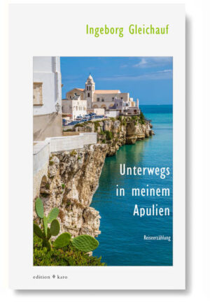 Über eine Zeitspanne von 1995 bis heute reist die Autorin Ingeborg Gleichauf mehr als einmal mit ihrer Familie durch Apulien. - Sie begibt sich auf Spurensuche in der Vergangenheit, aber auch in der unmittelbaren Gegenwart dieser so facettenreichen Gegend mit ihren beeindruckenden Menschen.