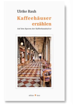 "Ich bin stolz darauf, hier im berühmten Caffè degli Specchi auf der Piazza dell’Unità d‘Italia als dunkelroter, elegant drapierter Vorhang über einem hohen Fenster Teil der Einrichtung zu sein. Die Dame, die hier vor einer Weile Platz genommen hat, eine auffallende Erscheinung, habe ich noch nie gesehen. Manch ein Gast blickt verstohlen zu ihr hinüber. Mit rot lackierten Fingernägeln greift sie nach der Kaffeetasse. Nun blättert sie in Zeitungen, tippt dann auf ihrem Handy, doch immer wieder blickt sie angespannt auf die Eingangstür dieses Kaffeehauses, das sich im langgestreckten Erdgeschoss eines prächtigen Palastes befindet …" Ulrike Rauh hat alle genannten Kaffeehäuser selbst besucht. Sie erzählt die Entstehungsgeschichte der prachtvollen Bauten und beschreibt die feudalen Interieurs, entweder aus ihrer eigenen Anschauung oder aus der Sicht altehrwürdiger Gegenstände der Einrichtung. Sie lässt den Leser an der Aura der jeweiligen Häuser aus aller Welt und am Duft des frischen Kaffees teilhaben, aber auch an den Besuchern mit ihren Dramen und ihrem Glück …