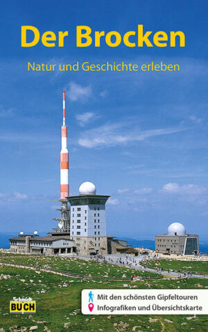 Mehr erfahren mehr erleben Natur und Geschichte entdecken auf dem Brocken. Grandiose Aussichten bis weit ins Land hinein verspricht der Brocken, wenn auch nicht an jedem Tag und zu jeder Stunde. Denn oft verhüllt sich der höchste Berg Norddeutschlands in Nebelschwaden, weht ein kühler oder gar eisiger Wind. Dennoch pilgern jahraus, jahrein Millionen Menschen auf den Gipfel. Diese kurzweilige Monografie mit über 70 aktuellen und historischen Fotos – darunter exklusive Luftaufnahmen– macht deutlich, warum der Brocken diese Magie auslöst und die Menschen in seinen Bann zieht. Schon unsere Vorfahren waren begeistert und erlebten mit großer Ehrfurcht die alpinen Naturverhältnisse in nur 1 141 Metern Höhe, errichteten Herberge, Wetterstation und Antennenanlagen – nicht nur einmal. Ein Bebauungsplan zeigt die Standorte der ehemaligen Anlagen. Die Autoren erzählen von den ersten Brockenbesteigungen und von Brocken-Benno, sie schwärmen von sportlichen Ereignissen, von Goethe und dem Brockengarten und sie berichten vom Hexenglauben und von der Zeit des Kalten Krieges, als der Berg Sperrzone und militärisches Sperrgebiet war. Der Berg hat Geschichte, das wird klar. Für Wanderer werden sechs Gipfel-Touren aus allen Himmelsrichtungen beschrieben, die auch in einer Übersichtskarte verzeichnet sind und natürlich empfehlen die Autoren eine Fahrt mit der Brockenbahn. Aus dem Inhalt: Ursprünge und wilde Natur Ringdrossel und Luchs fühlen sich zwischen niedrigen Fichten, auf Moos und Flechten heimisch und trotzen extremen Witterungseinflüssen. Unbändige Bauund Reiselust Waghalsig eroberten schon unsere Vorfahren den unberechenbaren Gipfel, bebauten ihn mit Gasthaus, Wetterstation und Fernsehturm. Vom Sperrgebiet zur Schutzzone Einem düsteren Kapitel der deutschen Geschichte folgte eine beispiellose Renaturierung, die heute unaufhaltsam Millionen Pilgerer anlockt. Brocken besteigen und erleben Sechs Touren aus allen Himmelsrichtungen führen bis auf 1 141 Meter hinauf, wo im alpinen Garten oder im Museum Interessantes zu erfahren ist. Das ist neu mit dieser Auflage: Die 8. Auflage des Reiseführers Der Brocken erscheint komplett überarbeitet in einem neuen, handlichen Format und modernem Design. Die Autoren Thorsten Schmidt und Jürgen Korsch haben vor Ort, im Archiv und in den Einrichtungen aktuelle Veränderungen aufgespürt und in den Texten verarbeitet. Außerdem wurden viele Fotos ausgetauscht und ergänzt