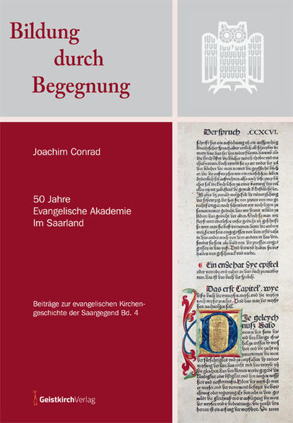 Die Evangelische Akademie im Saarland hat vor fünfzig Jahren ihre Arbeit als Nachfolgeeinrichtung der Evangelischen Bildungswerke Neunkirchen und Saarbrücken aufgenommen. Prof. Dr. Rolf-Peter Calliess, der Gründungsvorsitzende der Akademie, berichtete zwei Jahrzehnte später im April 2001 dem rheinischen Präses Manfred Kock, es ginge bei der Gründung der Akademie nicht nur um die Bündelung der Kräfte, die mit Bildungsfragen zu tun hatten, sondern auch darum, „eine Plattform zu finden, auf der politischen Ebene die Stimme des Protestantismus zur Geltung zu bringen.“ Er vertrat die Auffassung, die Zentralveranstaltungen der Evangelischen Akademie im Saarland-unter anderem in der Kongresshalle in Saarbrücken mit damals 600 Sitzplätzen-hätten wesentlich zur Abschaffung der Konfessionsschulen und der Einführung der christlichen Gemeinschaftsschule sowie zur Einführung der Vorschulerziehung und dem Erwachsenenbildungsgesetz im Saarland beigetragen. Und Maria Elisabeth Wollschläger schrieb in einer Festgabe zum 60. Geburtstag von Superintendent Erich Werner Eisenbeiß: Die Akademie „betreibt Erwachsenenbildungsarbeit mit dem Ziel, dem Menschen aus der Sicht eines zeitgerechten Verständnisses des Evangeliums praktische Lebenshilfe und Hilfe zum Selbstverstehen zu leisten. Das geschieht nicht zuletzt dazu, daß er zur mündigen Mitverantwortung und Mitgestaltung in der Gesellschaft fähig und willig wird.“ Die Evangelische Akademie im Saarland repräsentiert neben Gottesdienst und Diakonie die dritte Säule der Reformation: die Bildung-und sie tut dies durch eine bewegte Geschichte hindurch mit Überzeugungskraft.