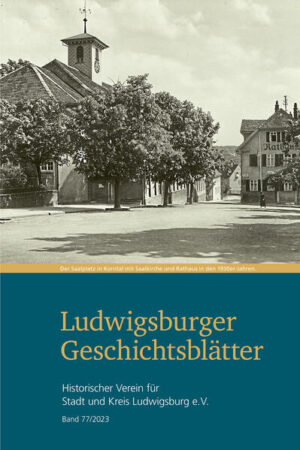 Ludwigsburger Geschichtsblätter Band 77 | Dr. Thomas Schulz