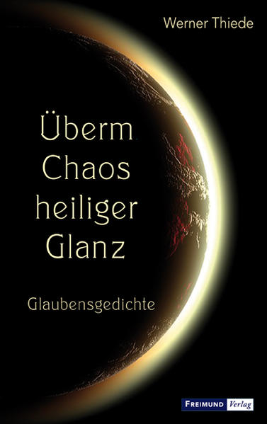 80 christlich inspirierte Gedichte präsentiert der Pfarrer, Theologieprofessor und Publizist Werner Thiede in diesem kleinen Band, der sich in vier Teile gliedert: „Suchen-Glauben-Lieben-Hoffen“. Aus dem Geleitwort von Oberkirchenrat Helmut Völkel: „Es gehört zu den Kennzeichen dieser geistlich motivierten Poeme, dass sie gerade nicht von Mal zu Mal dasselbe Format und die gleiche Machart aufweisen. Vielmehr zeigt sich in ihnen immer wieder kreativ eine andere Gestalt, ein neuer Rhythmus. Was sie alle eint, ist der ihnen zu Grunde liegende Glaube selbst, der hier bezeugt werden und im besten Sinne zu denken geben soll.“