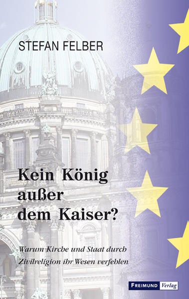 Manche Vorgänge sind hochwirksam, aber wenig bekannt und selten benannt. Dazu zählt auch „Zivilreligion“, wodurch Staat und Kirche vermischt werden. Dabei sieht eine breite Zeugenschaft aus Bibel, Luther, Barmen 1934 und die deutsche Verfassung eine klare Unterscheidung vor. Staat und Kirche sind unaustauschbar und unersetzlich, doch Zivilreligion verwischt die Grenzen mit fatalen Folgen. Es ist Felber sehr zu danken, wie er in diese Problematik einführt. Sein Weg zur Klärung verdient breite Beachtung! Karl Baral, Autor von „Zivilreligion oder Christusnachfolge?“ (Nürnberg 2019) Wie konnten Kirchen nur Gottesdienstverbote hinnehmen? Selbstgewählte Bedeutungslosigkeit! Wer dieses Buch gelesen hat, blickt tiefer und versteht, warum der Staat die Christen braucht, ihnen aber Freiheit lassen muß. Felber geht in den Spuren des großen Staatsethikers und Mitbegründers der Bekenntnisbewegung, Prof. Walter Künneth („Politik zwischen Dämon und Gott“, „Der Christ als Staatsbürger“). Schon das lohnt die Lektüre! Peter Hahne, ZDF-Journalist und Bestseller-Autor („Seid ihr noch ganz bei Trost?“ u.a.) Ich freue mich sehr über dieses Buch. Felber sorgt für wichtige Klärungen. Die Durchdringung der Gesellschaft mit den Zehn Geboten und christlichen Werten bleibt eine unverzichtbare Aufgabe der Kirche. Aber die Manipulation der Gebote und Werte durch den Staat würde zum Ende der Freiheit führen. Hansjürg Stückelberger, Gründer von CSI und von Stiftung Zukunft CH, Autor von „Europas Aufstieg und Verrat“ sowie „Demokratie, Freiheit und christliche Werte“ „Viele Staaten entfalten in unserer Zeit einen religiösen Charakter wie einen Gottesersatz oder Heilsbringer. Sogar Kirchen dienen sich solchen Staaten an. Stefan Felber hilft dem Leser, sich darüber im Lichte des Alten und des Neuen Testaments ein Urteil zu bilden. Hochaktuell!“ Prof. Dr. Dr. Daniel von Wachter, Philosoph und Theologe