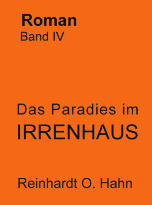 Meinhardt Dehm, Geschäftsführer einer GmbH, hat aus der Not des Unterganges der Republik im Osten eine Tugend gemacht. Begeistert zieht er mit seinen Mitarbeitern und seiner Familie in die neue Einheit, entdeckt sie und begreift erst so nach und nach, wo er mit der beschränkten Haftung und seinen Krediten hineingeraten ist. Was er sich vorstellte, ist nicht gewollt. Seine Druckerei- und Verlagsfirma, in der er fünfundzwanzig Jahre nach der Deutschen Einheit vierzig Mitarbeitern Arbeit gibt, ist ein morbides Unternehmen geworden.Er plant die Insolvenz. Die einstige Beherztheit, die Begeisterung und auch die Erwartung an ein nun geeintes Deutschland werden zur Depression. Dehm hadert mit seinem Schicksal, das er so nicht vorausgesehen hatte und noch nicht einmal ahnte. Die amtlichen Auflagen, die Kühle der Banken und der Behörden, sie bremsen seine Begeisterung bis zum Stillstand aus. Mitarbeiter verlassen die Firma, das Arbeiten, Essen und Trinken, Recht und Steuer, Ämter und Konzerne, Reichtum und Armut, alles was ihm, seinen Mitarbeitern, seinen Freunden und seiner Familie geschieht, kann unterschiedlicher nicht sein zu dem was früher war. Nichts ist planbar, wie im Sozialismus der DDR. Es wächst nicht zusammen, es wuchert. Untereinander willkürlich, egoistisch, betrügerisch und gegenüber Fremden naiv, offen und überheblich. Und, da sind die alten Gefährten und Freunde, ebenso die Geister der Vergangenheit, die keine Ruhe geben und wieder Schicksal spielen wollen. Die Erzählungen in den drei Romanen, die die Suche nach der Deutsche Geschichte und Einheit von 1638 bis 1989 erleben lassen, erklären ihm vieles, nur eines nicht, warum dieses Land aus der Geschichte nichts gelernt hat und lernen will. Von den Tagen des Versuchs der neuen Einheit, die 1989 leicht machbar und verständlich erscheint, bis zum Zusammenbruch aller Kontakte und Beziehungen zum westlichen Deutschland, das er einst als Kind und Jugendlicher kennen lernte, kann der Leser das erfahren, was Deutsche auf der Suche nach Gemeinsamkeit heute vorfinden und sie prägt: Die Suche nach dem Paradies im Irrenhaus.