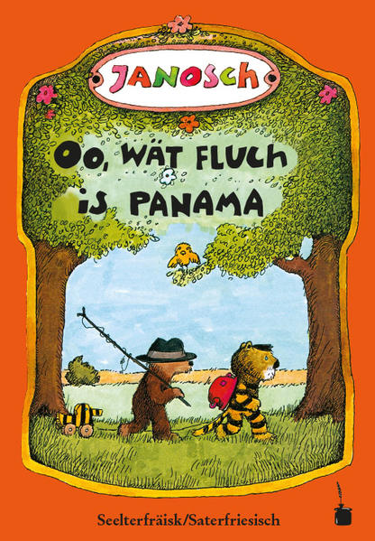 Saterfriesische Übersetzung des mit dem »Deutschen Jugendliteraturpreis« ausgezeichneten Kinderbuchklassiker von Janosch (Horst Eckert) »Oh, wie schön ist Panama« (1978).